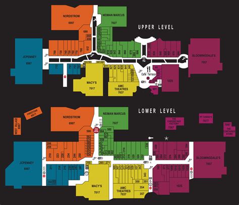 fashion valley mall map
